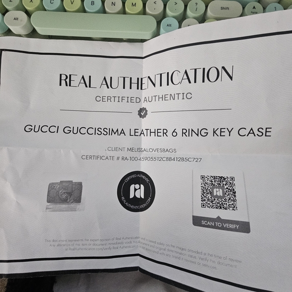 Gucci Pink Leather Wallet - Picture 5 of 5